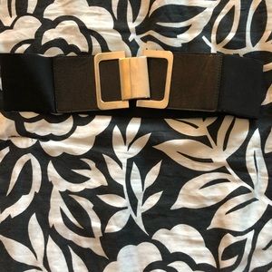 Express black high waist belt
